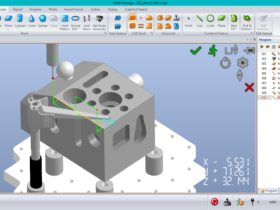 CMM-Manager for motorized CMMs